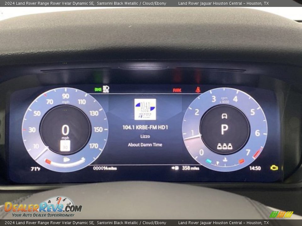 2024 Land Rover Range Rover Velar Dynamic SE Gauges Photo #23