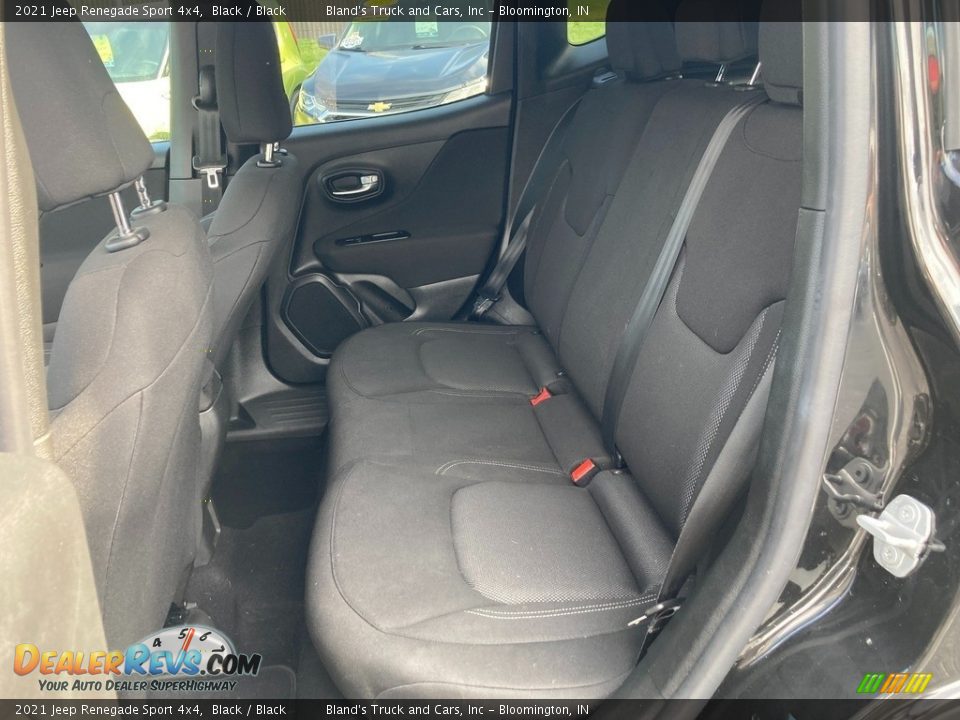 Rear Seat of 2021 Jeep Renegade Sport 4x4 Photo #12