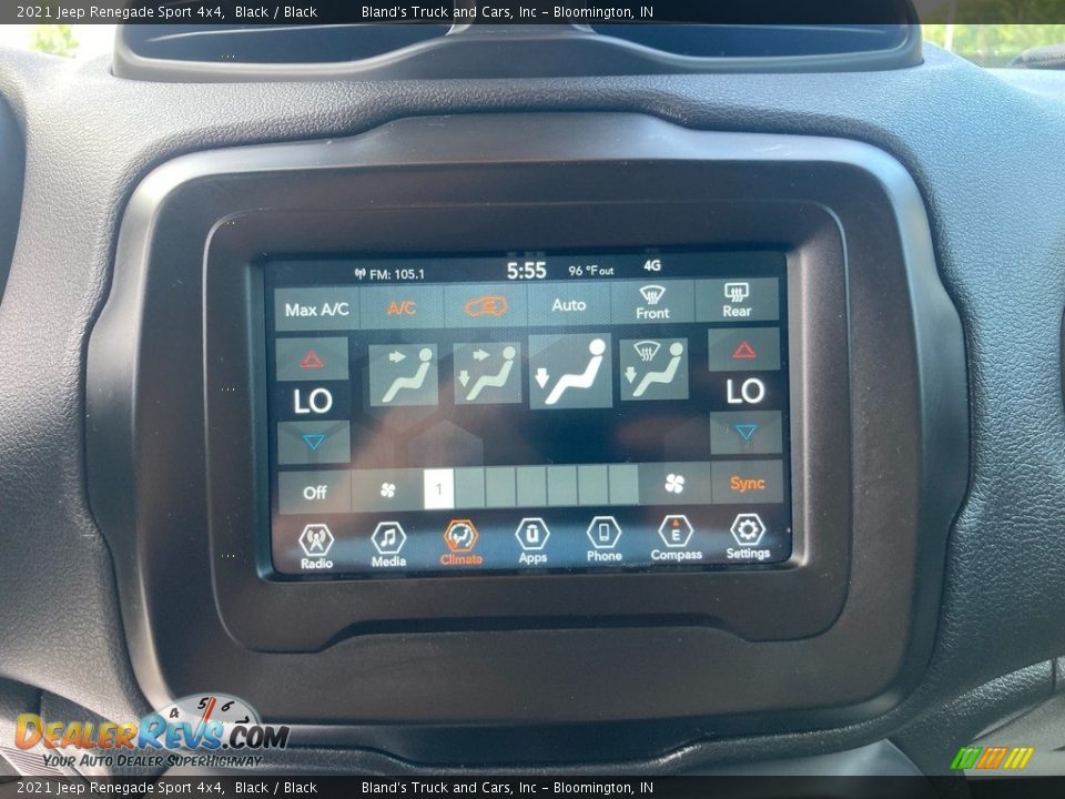 Controls of 2021 Jeep Renegade Sport 4x4 Photo #20