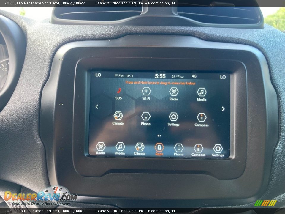 Controls of 2021 Jeep Renegade Sport 4x4 Photo #21