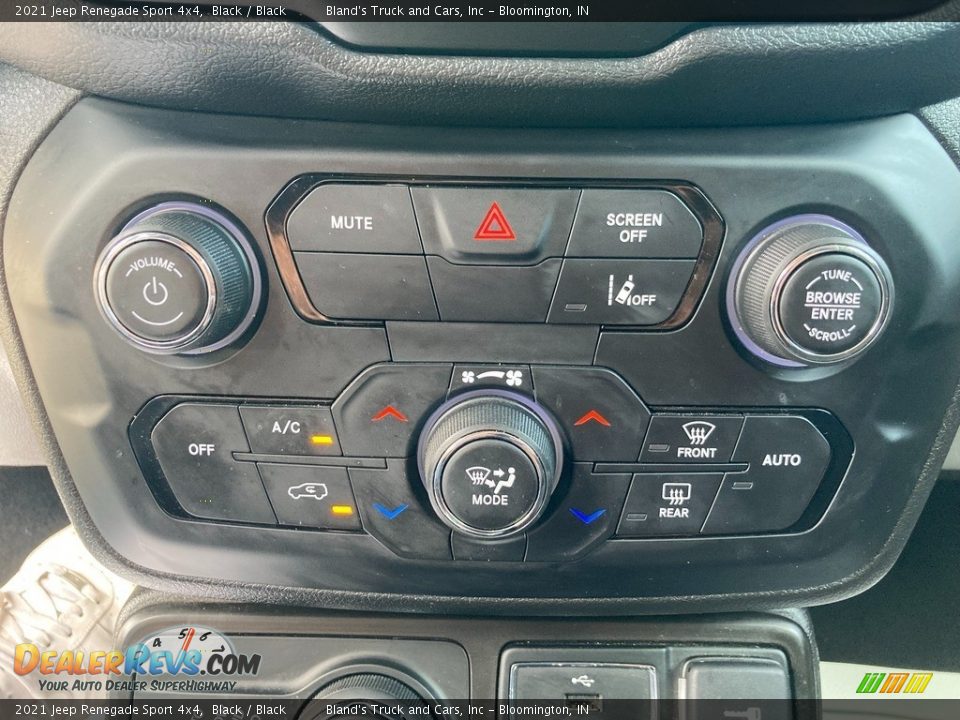 Controls of 2021 Jeep Renegade Sport 4x4 Photo #24