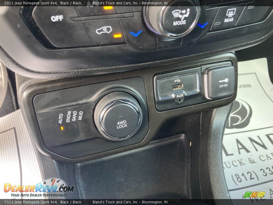 Controls of 2021 Jeep Renegade Sport 4x4 Photo #25
