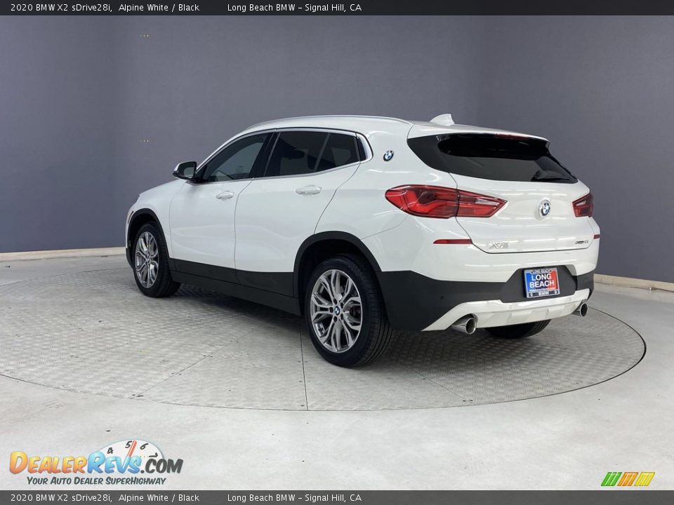 2020 BMW X2 sDrive28i Alpine White / Black Photo #3