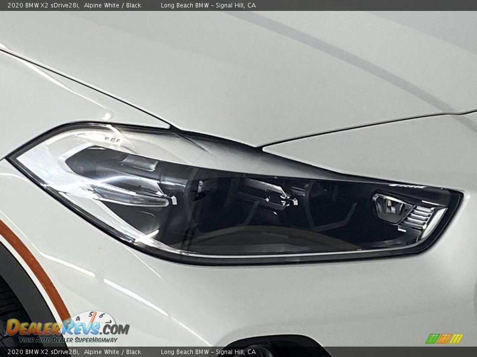 2020 BMW X2 sDrive28i Alpine White / Black Photo #6