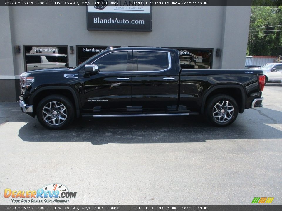 2022 GMC Sierra 1500 SLT Crew Cab 4WD Onyx Black / Jet Black Photo #1