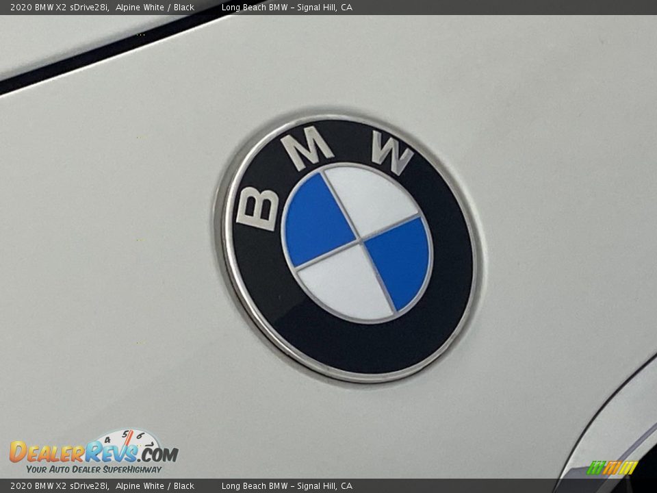 2020 BMW X2 sDrive28i Alpine White / Black Photo #7