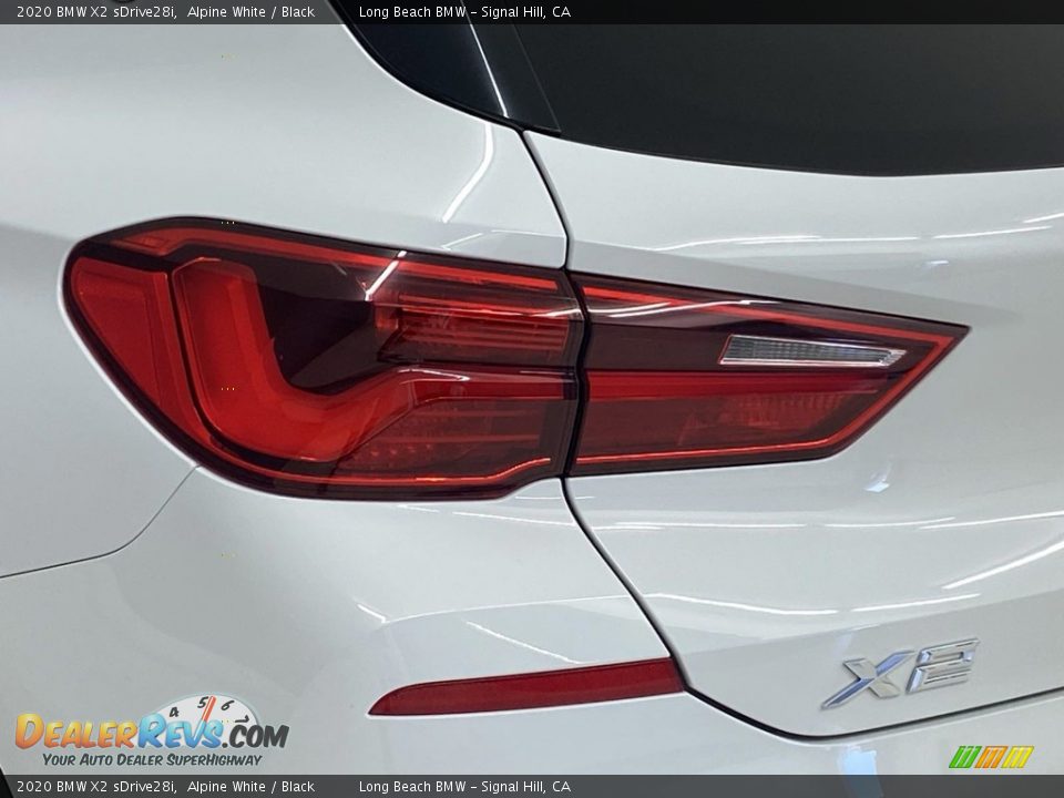 2020 BMW X2 sDrive28i Alpine White / Black Photo #8