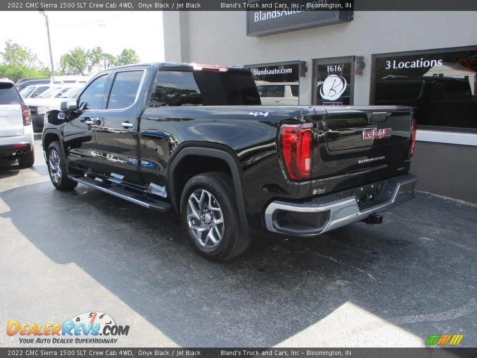 2022 GMC Sierra 1500 SLT Crew Cab 4WD Onyx Black / Jet Black Photo #3