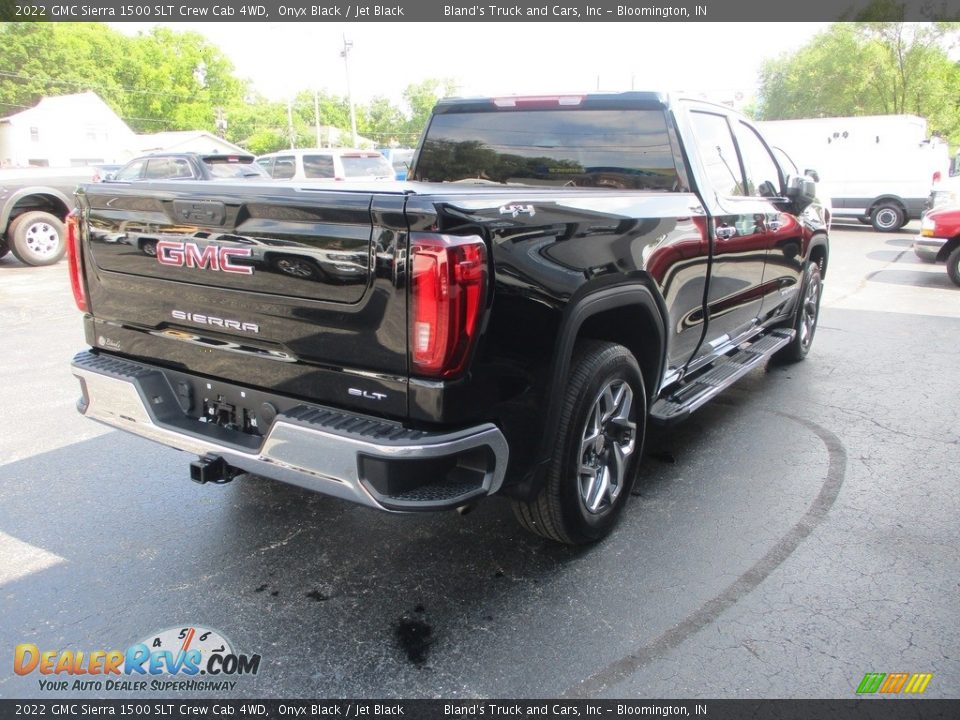 2022 GMC Sierra 1500 SLT Crew Cab 4WD Onyx Black / Jet Black Photo #4