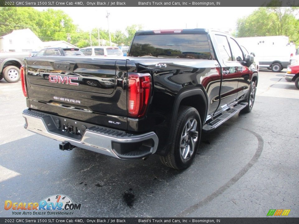 2022 GMC Sierra 1500 SLT Crew Cab 4WD Onyx Black / Jet Black Photo #4