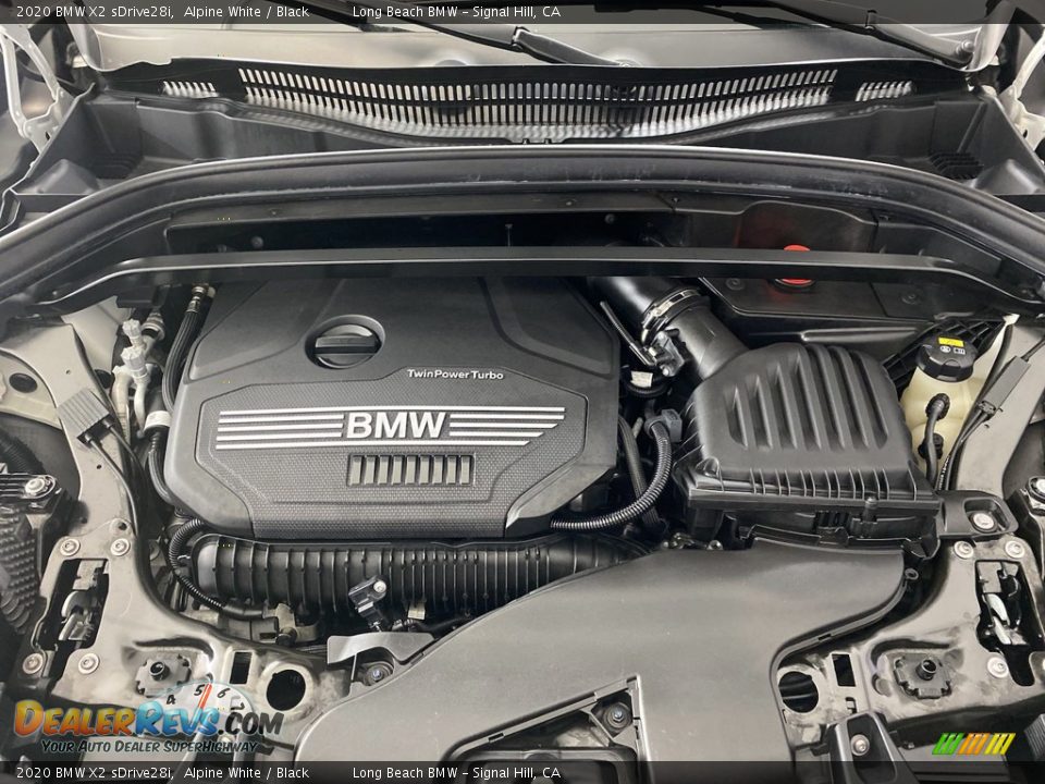 2020 BMW X2 sDrive28i Alpine White / Black Photo #11