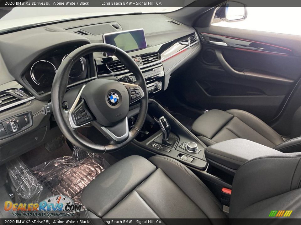 2020 BMW X2 sDrive28i Alpine White / Black Photo #15