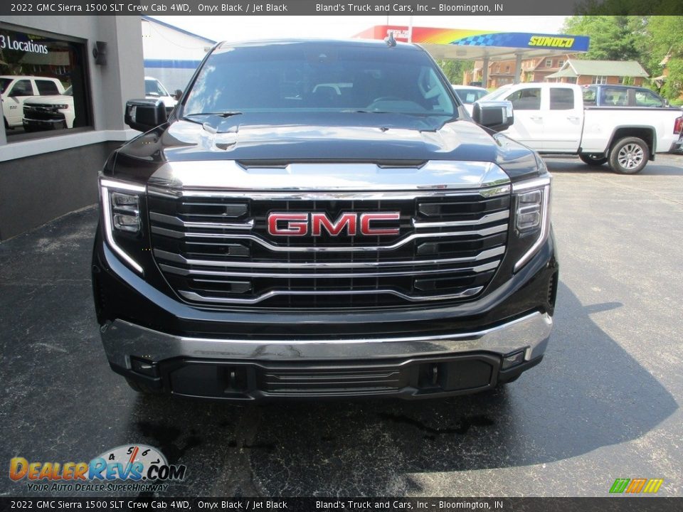 2022 GMC Sierra 1500 SLT Crew Cab 4WD Onyx Black / Jet Black Photo #27