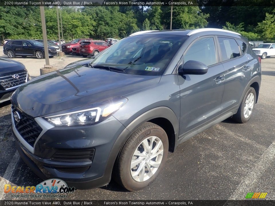 2020 Hyundai Tucson Value AWD Dusk Blue / Black Photo #1