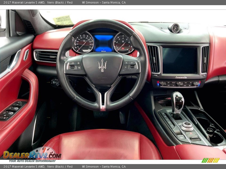 Dashboard of 2017 Maserati Levante S AWD Photo #4