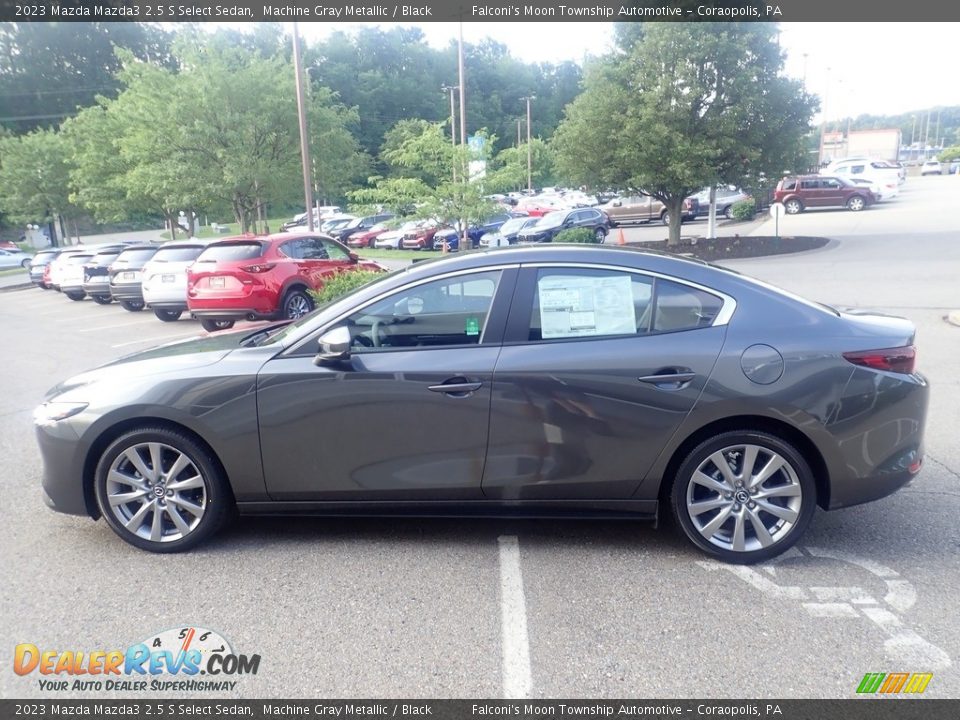 Machine Gray Metallic 2023 Mazda Mazda3 2.5 S Select Sedan Photo #5