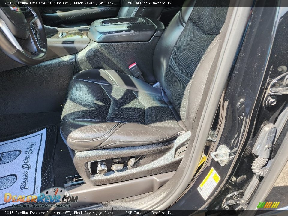 2015 Cadillac Escalade Platinum 4WD Black Raven / Jet Black Photo #11