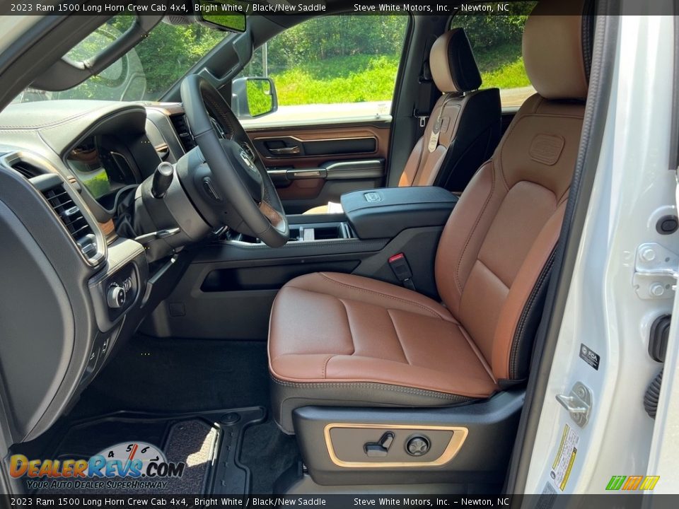 Front Seat of 2023 Ram 1500 Long Horn Crew Cab 4x4 Photo #12