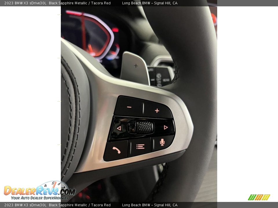 2023 BMW X3 sDrive30i Steering Wheel Photo #19