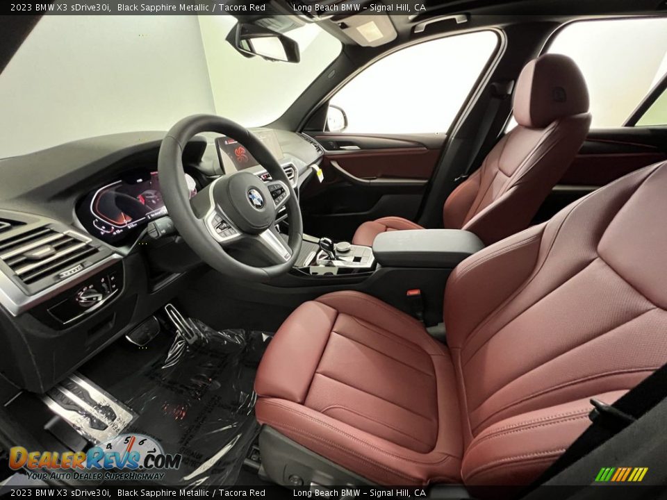 Tacora Red Interior - 2023 BMW X3 sDrive30i Photo #25