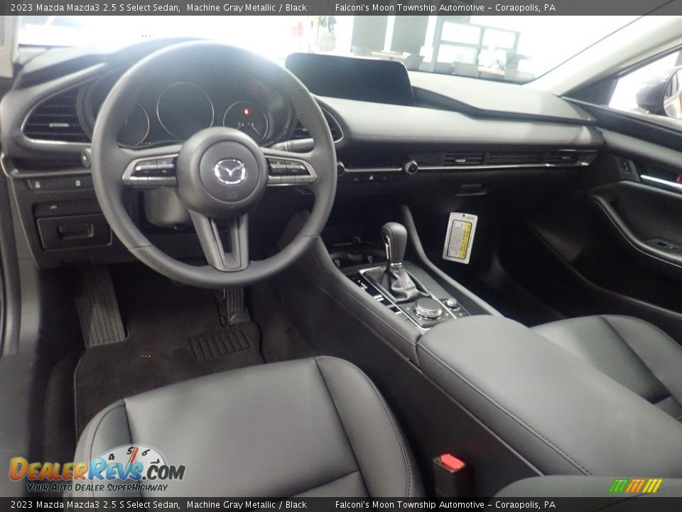 Black Interior - 2023 Mazda Mazda3 2.5 S Select Sedan Photo #12