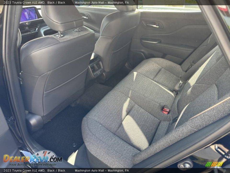 Rear Seat of 2023 Toyota Crown XLE AWD Photo #17