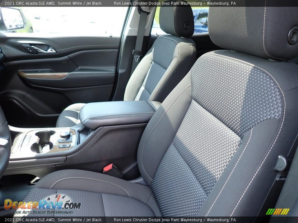 Front Seat of 2021 GMC Acadia SLE AWD Photo #11