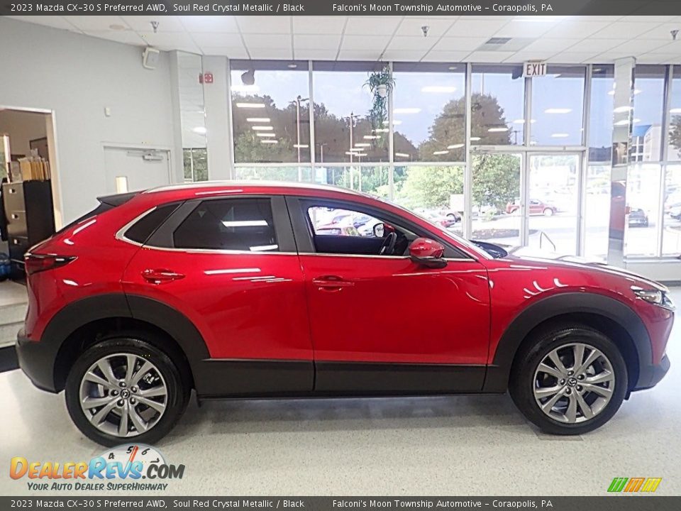 2023 Mazda CX-30 S Preferred AWD Soul Red Crystal Metallic / Black Photo #1