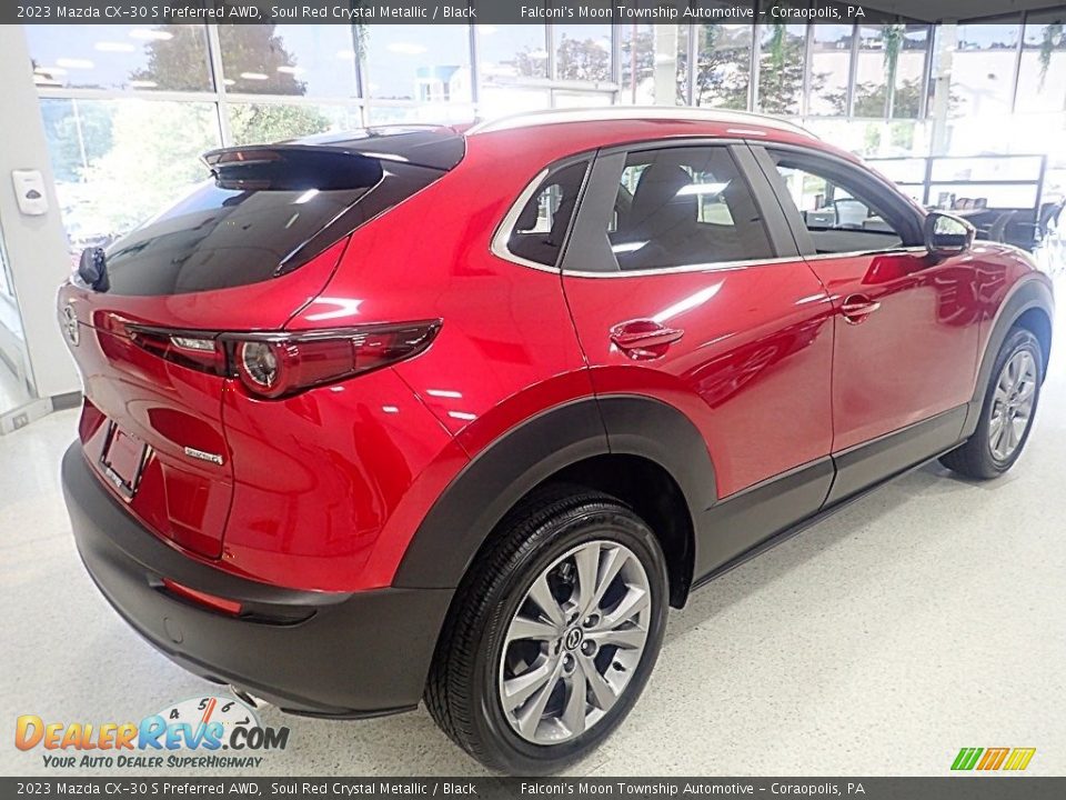 2023 Mazda CX-30 S Preferred AWD Soul Red Crystal Metallic / Black Photo #2