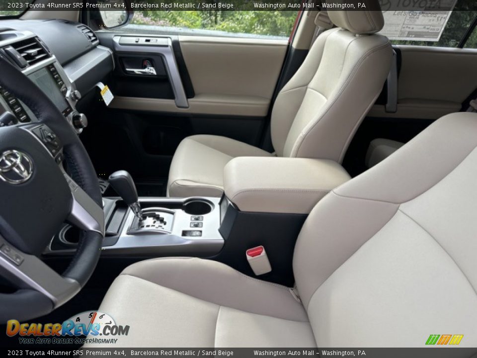 Front Seat of 2023 Toyota 4Runner SR5 Premium 4x4 Photo #4