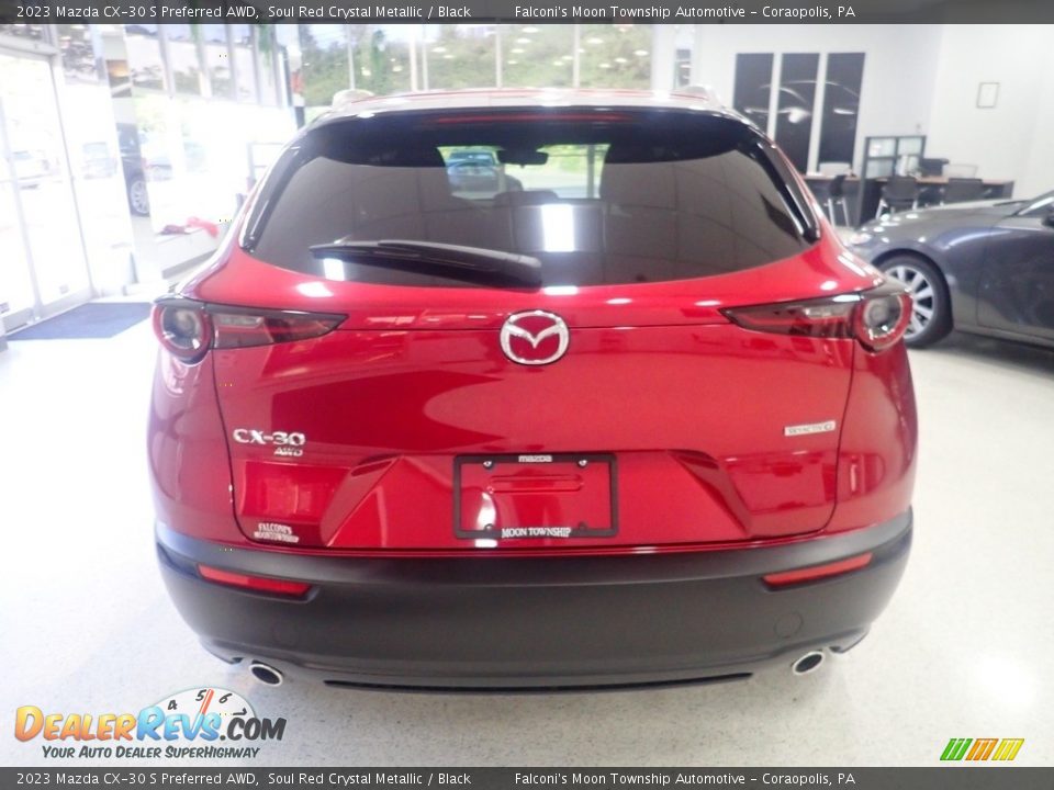 2023 Mazda CX-30 S Preferred AWD Soul Red Crystal Metallic / Black Photo #3