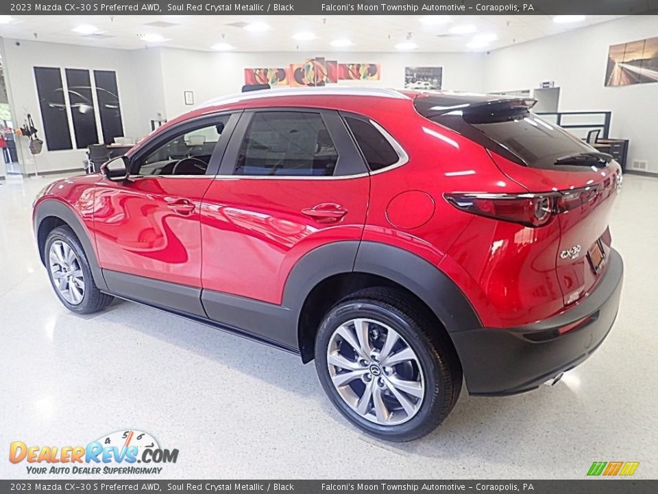 2023 Mazda CX-30 S Preferred AWD Soul Red Crystal Metallic / Black Photo #5