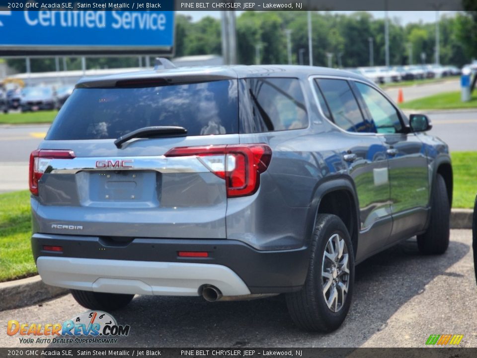 2020 GMC Acadia SLE Satin Steel Metallic / Jet Black Photo #4