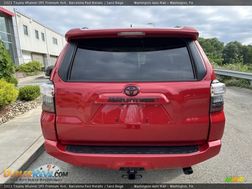 2023 Toyota 4Runner SR5 Premium 4x4 Barcelona Red Metallic / Sand Beige Photo #8