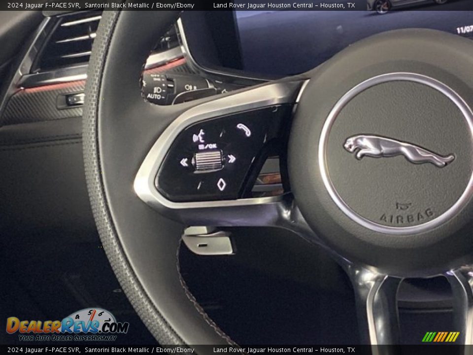 2024 Jaguar F-PACE SVR Steering Wheel Photo #18