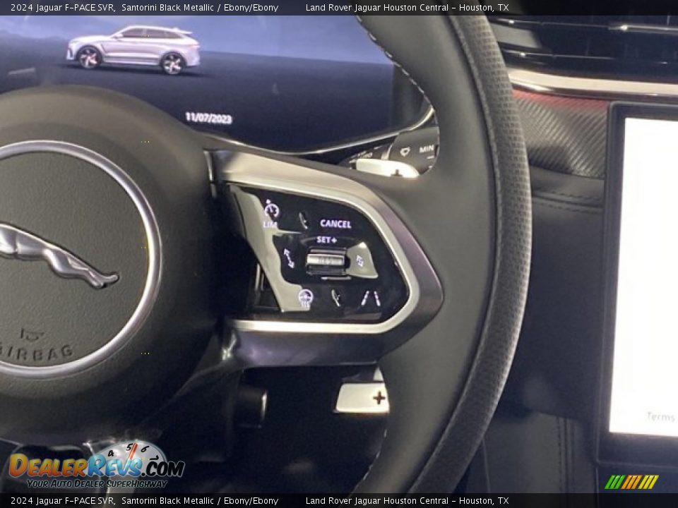 2024 Jaguar F-PACE SVR Steering Wheel Photo #19