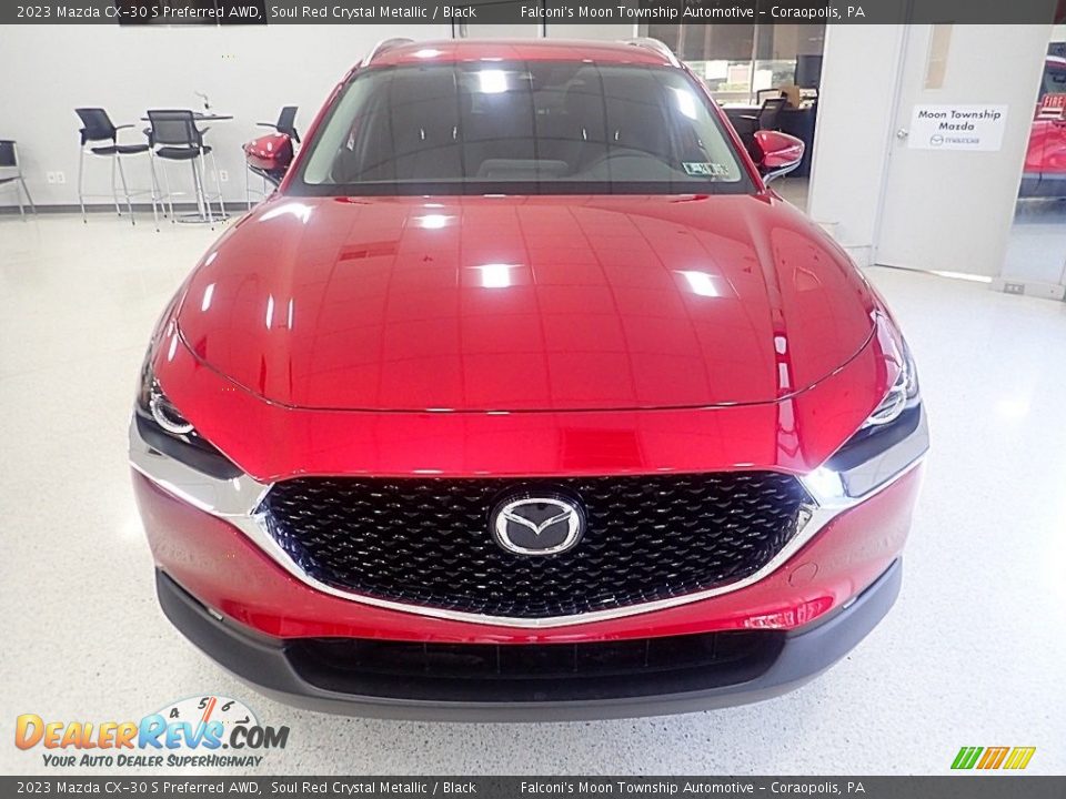 2023 Mazda CX-30 S Preferred AWD Soul Red Crystal Metallic / Black Photo #8