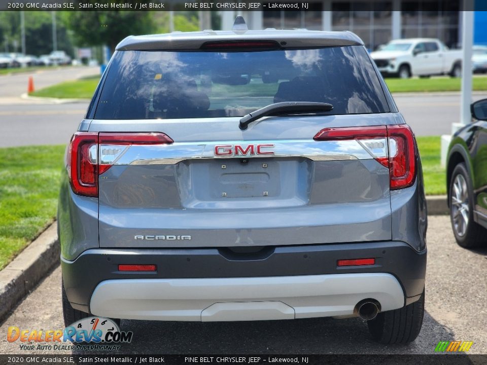 2020 GMC Acadia SLE Satin Steel Metallic / Jet Black Photo #6