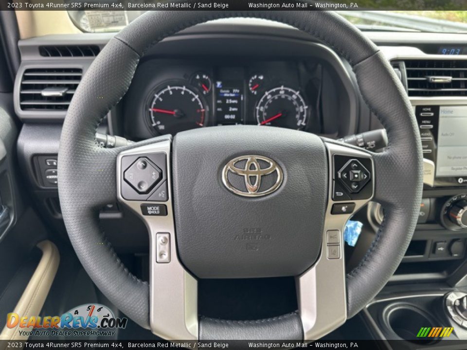 2023 Toyota 4Runner SR5 Premium 4x4 Steering Wheel Photo #10