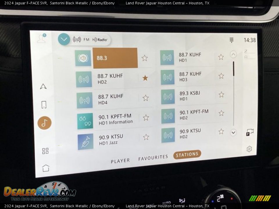 Audio System of 2024 Jaguar F-PACE SVR Photo #21