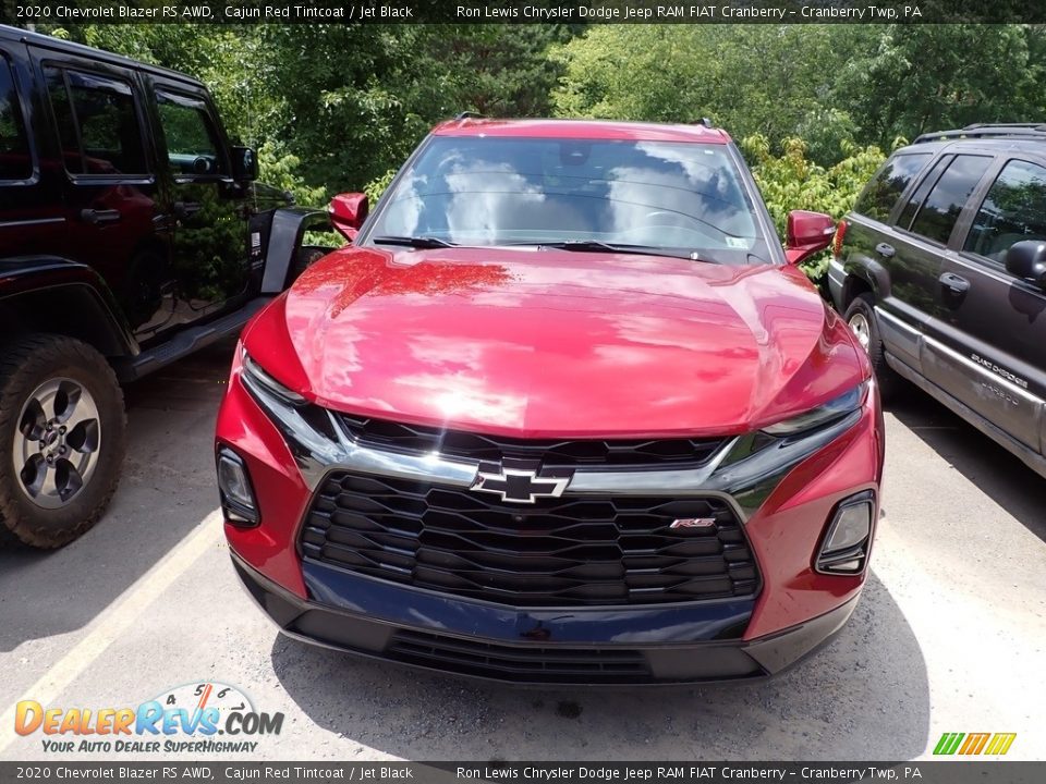 2020 Chevrolet Blazer RS AWD Cajun Red Tintcoat / Jet Black Photo #2