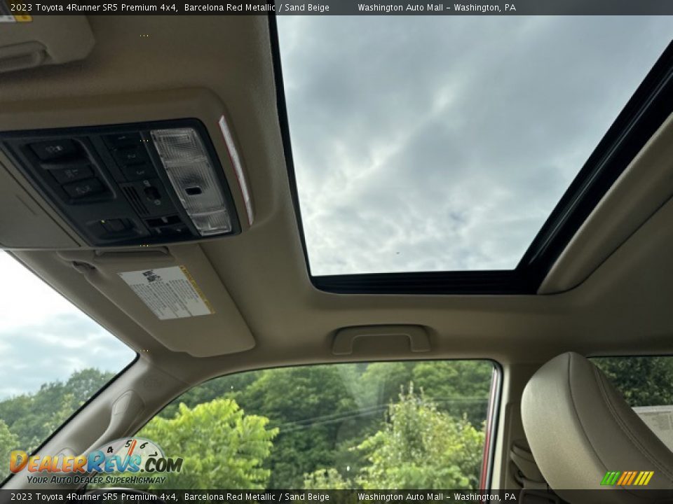 Sunroof of 2023 Toyota 4Runner SR5 Premium 4x4 Photo #14