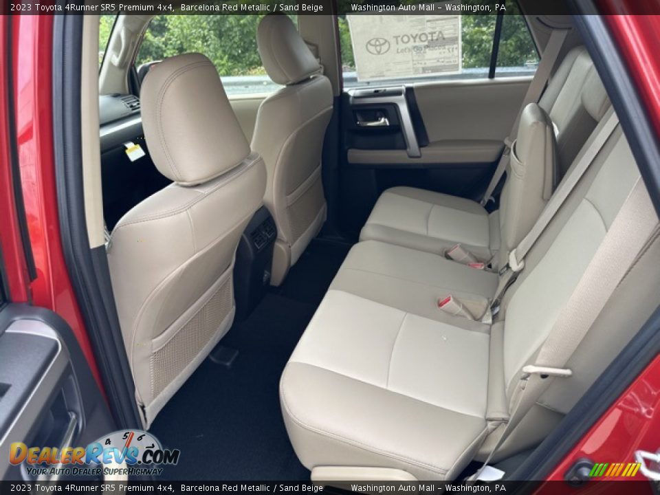 Rear Seat of 2023 Toyota 4Runner SR5 Premium 4x4 Photo #19