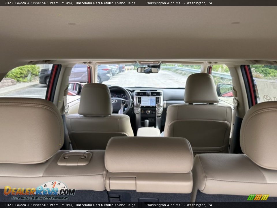 Rear Seat of 2023 Toyota 4Runner SR5 Premium 4x4 Photo #21