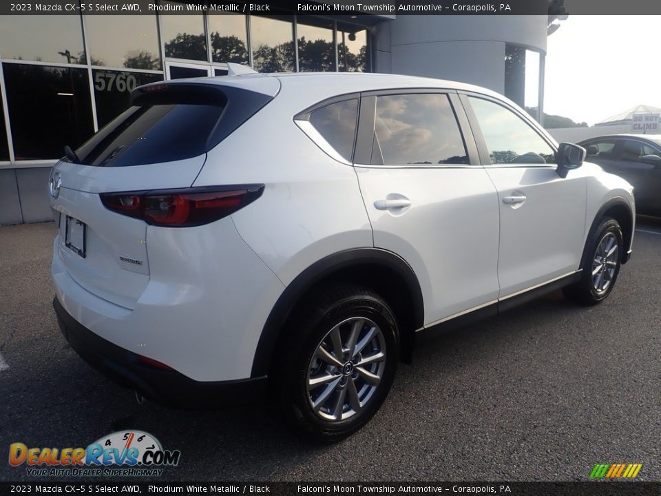 2023 Mazda CX-5 S Select AWD Rhodium White Metallic / Black Photo #2