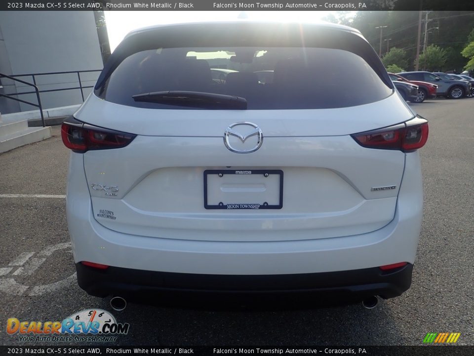 2023 Mazda CX-5 S Select AWD Rhodium White Metallic / Black Photo #3