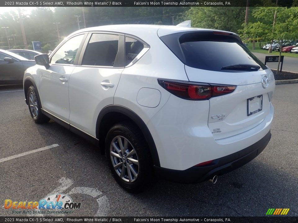 2023 Mazda CX-5 S Select AWD Rhodium White Metallic / Black Photo #5