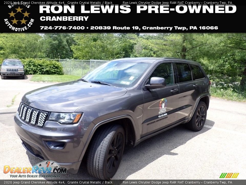 2020 Jeep Grand Cherokee Altitude 4x4 Granite Crystal Metallic / Black Photo #1