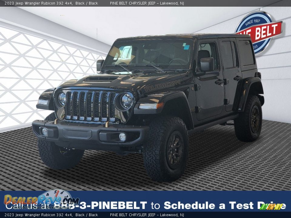 2023 Jeep Wrangler Rubicon 392 4x4 Black / Black Photo #1