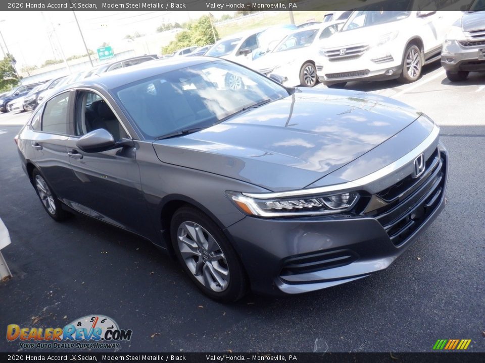 2020 Honda Accord LX Sedan Modern Steel Metallic / Black Photo #4